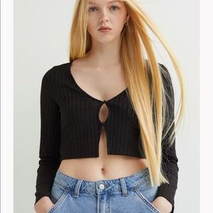 H&M Rib-knit Cardigan